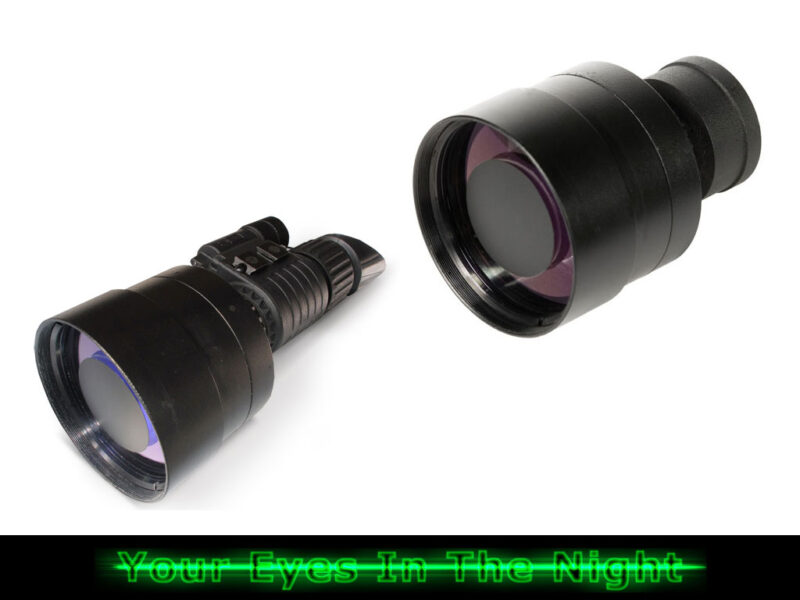 5x lens for night vision gen 2+ and 3